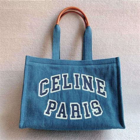 celine denim tote|Celine tote vintage.